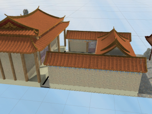 chinese temple fu an gong 3D Model
