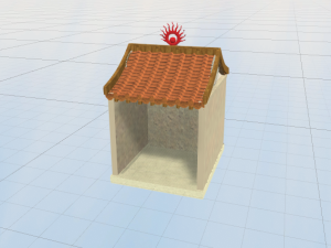 chinese temple fu de cih 3D Model