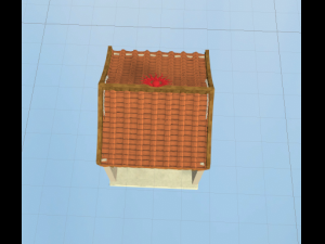 chinese temple fu de cih 3Dモデル