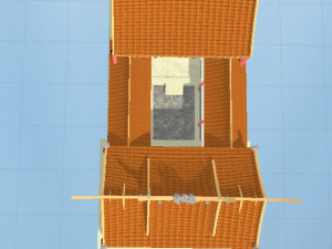 chinese temple dai shi jia miao Model 3D
