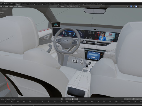 TOGG T10X 2025 update version 3D Модель