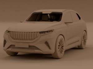 TOGG T10X 2025 update version 3D Модель