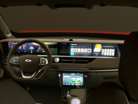 TOGG T10X 2025 update version 3D Модель