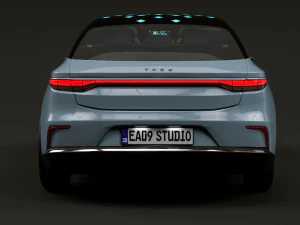 TOGG Concept Sedan 2024 3D Model