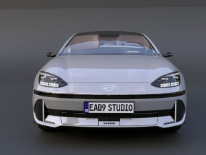 2023 Hyundai Ioniq 6 3D Model