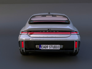 2023 Hyundai Ioniq 6 3D Model