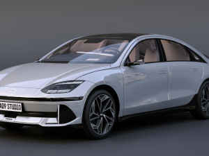 2023 Hyundai Ioniq 6 3D Model