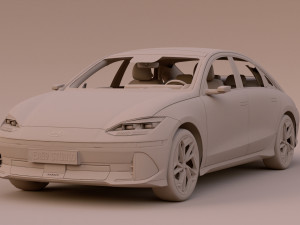 2023 Hyundai Ioniq 6 3D Model