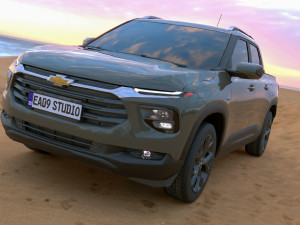 Chevrolet Montana 2024 3D Model