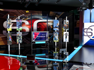 ESPN sportcenter studio 3D 모델
