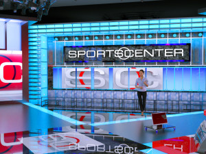 ESPN sportcenter studio 3D 모델