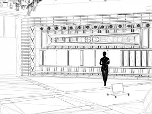 ESPN sportcenter studio 3D Model