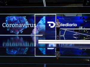 Estudio de noticias Modelo 3D