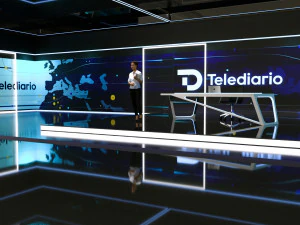 Estudio de noticias Modelo 3D