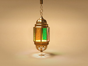 Lantern Islamic 3D Model