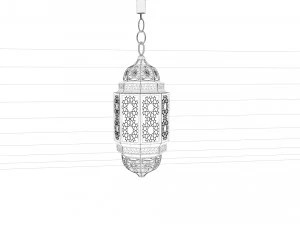 Lantern Islamic 3D Model