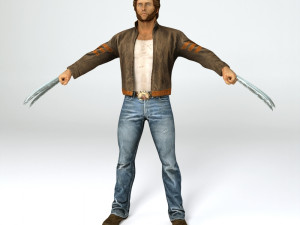 X-MEN Logan Wolverine 3D Model