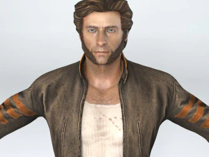 X-MEN Logan Wolverine 3D Model