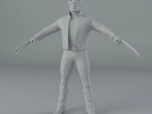X-MEN Logan Wolverine 3D Model