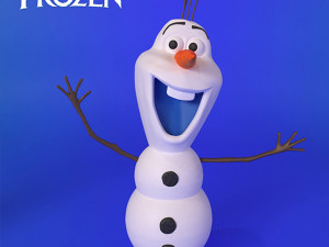 Frozen Olaf 3D Model