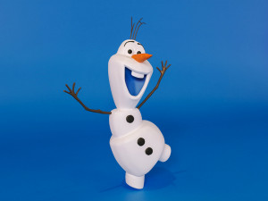 Frozen Olaf Modelo 3D