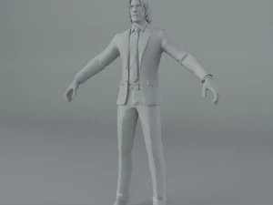 John Wick 3D Model