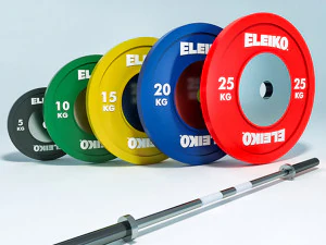オリンピック ウェイト バー セット Eleiko 3Dモデル