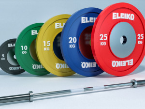 Olympic Weights Bar Set Eleiko Modello 3D
