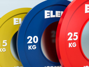 Olympic Weights Bar Set Eleiko Modello 3D