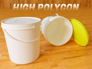 Paint Bucket 3D मॉडल