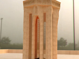 Monument de Shahidlar mod&egrave;le 3D Modèle 3D
