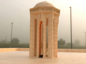 Shahidlar Monument 3D 3D Model