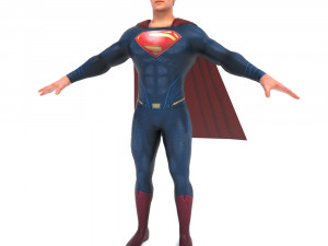Man Of Steel 3D 3D Model