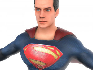 Man Of Steel 3D 3D Model