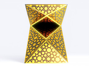 Qurani Kareem Book Elegance Rahle 3Dモデル