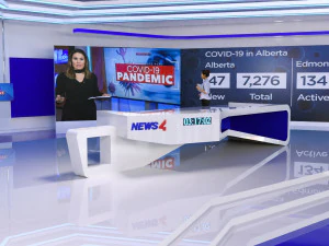 News Studio Tv 3D Model