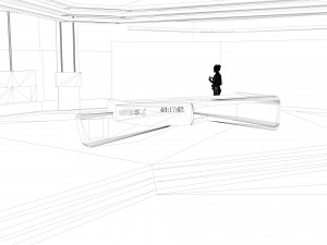News Studio Tv Model 3D