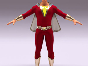 SHAZAM 3D Modelo 3D