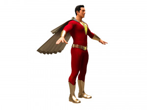 SHAZAM 3D Modelo 3D