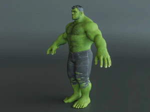 The Hulk 3D Model