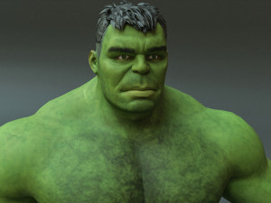 The Hulk 3D Model