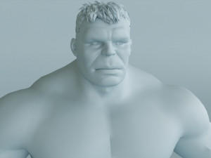 The Hulk 3D Model