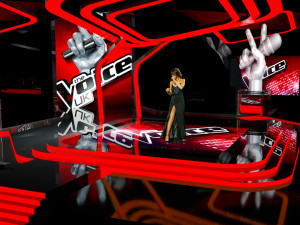 The Voice studio 3D Model