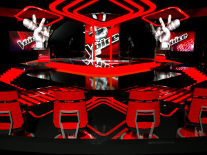 The Voice studio 3D Model