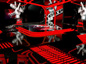 The Voice studio 3D Model