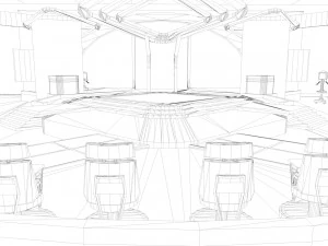 The Voice studio 3D Model