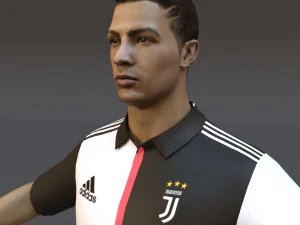 CR7 Кріштіану Роналду 3D Модель