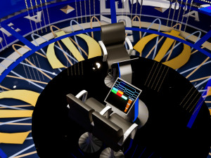 Millionaire Tv show Model 3D