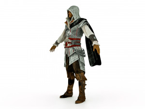 Ezio Auditore Assassins Creed 3D Model