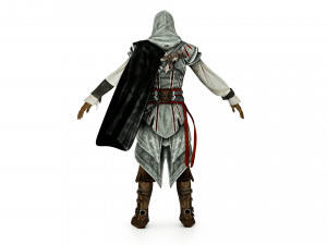 Ezio Auditore Assassins Creed 3D Model